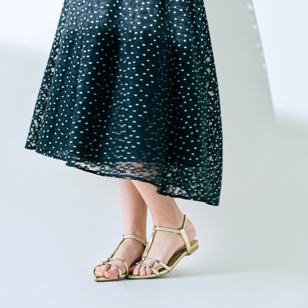 オーディア ミューズ（Audie a Muses）/【セットアップ】プチフラワー刺繍スカート_11