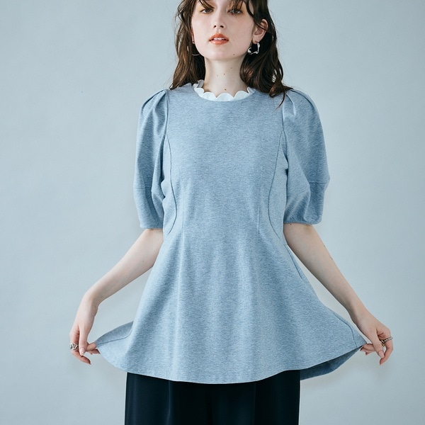 オーディア ミューズ（Audie a Muses）/デザインフォルムカットソー