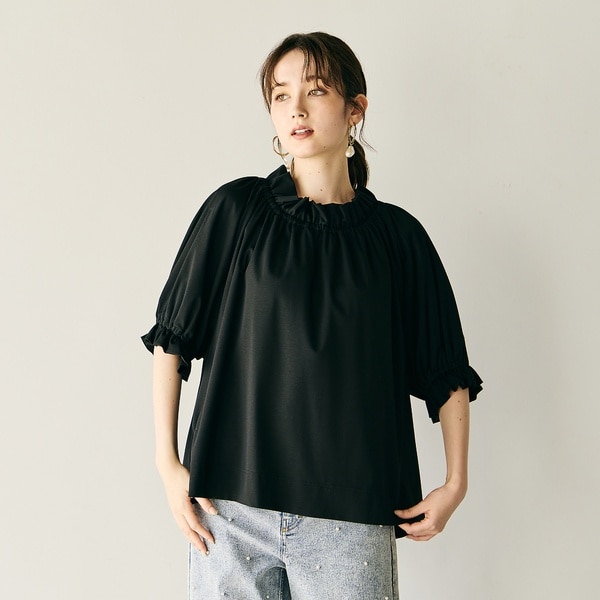 オーディア ミューズ（Audie a Muses）/ギャザーカットソー