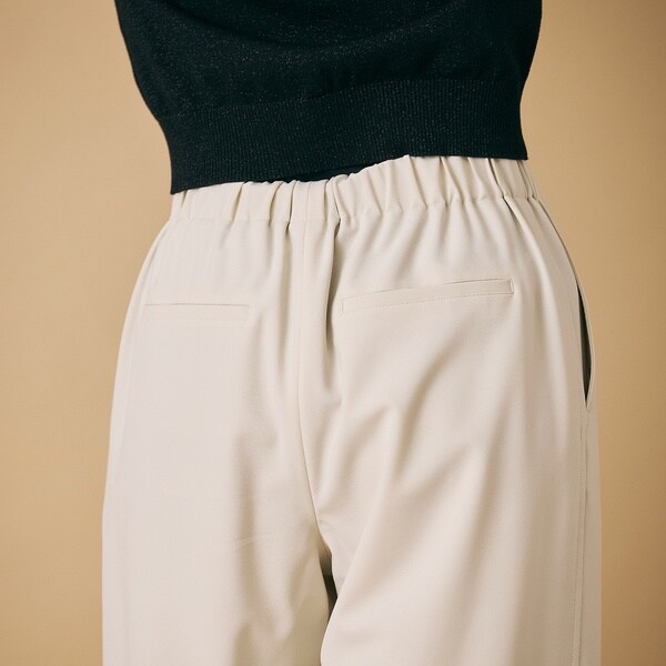 オーディア ミューズ（Audie a Muses）/リラックスワイドパンツ/Beige