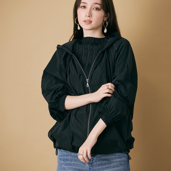 オーディア ミューズ（Audie a Muses）/たっぷりギャザーマウンテンパーカー