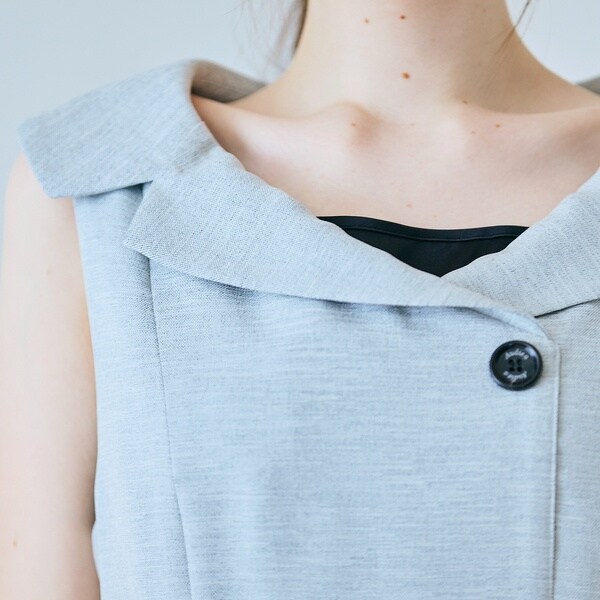 オーディア ミューズ（Audie a Muses）/【モデル美香×Audie a Muses】ラップ風デザインワンピース_10