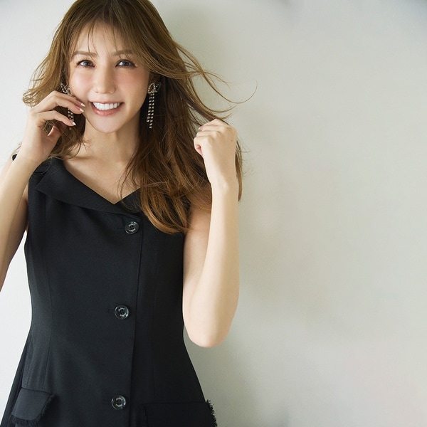 オーディア ミューズ（Audie a Muses）/【モデル美香×Audie a Muses】ラップ風デザインワンピース_1