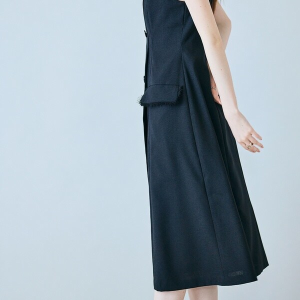 オーディア ミューズ（Audie a Muses）/【モデル美香×Audie a Muses】ラップ風デザインワンピース_14