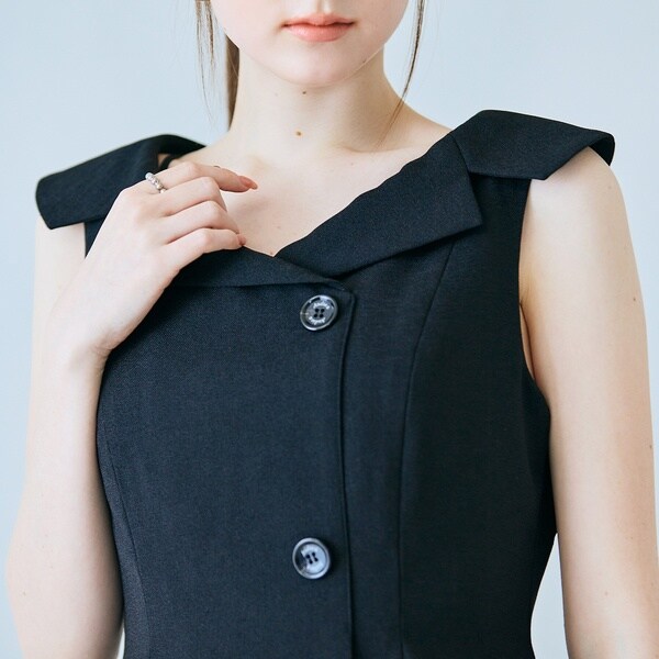 オーディア ミューズ（Audie a Muses）/【モデル美香×Audie a Muses】ラップ風デザインワンピース_17