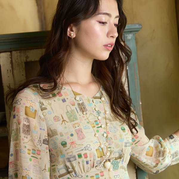 ジョリープッペ（Jolly Poupee）/【22fabric】ドレスメーカー/ワンピース