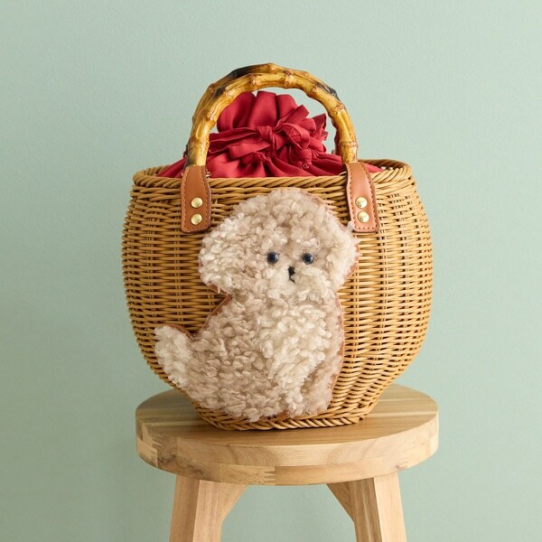 ジョリープッペ（Jolly Poupee）/トイプードルかごバッグの通販は