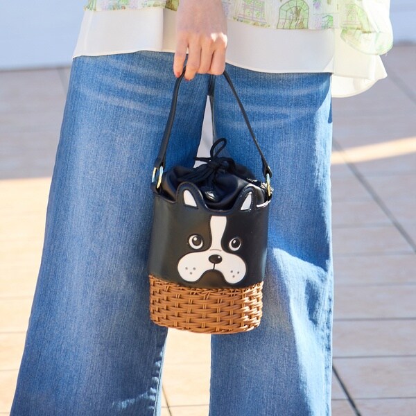 ジョリープッペ（Jolly Poupee）/ボストンテリアバケツバッグ