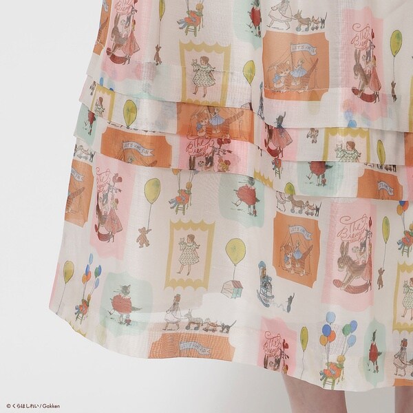 ジョリープッペ（Jolly Poupee）/【くらはしれいコラボ】MIXPTボリュームタックスカート_13