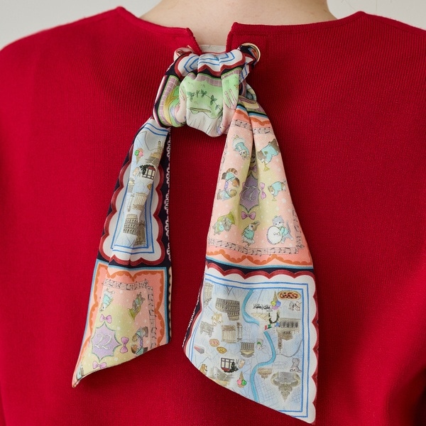 ジョリープッペ（Jolly Poupee）/【22fabric】ハンカチコレクター/ ニット