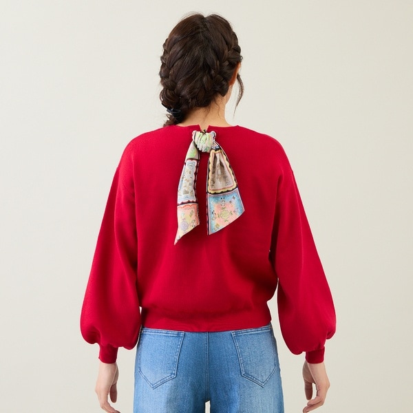 ジョリープッペ（Jolly Poupee）/【22fabric】ハンカチコレクター/ ニット