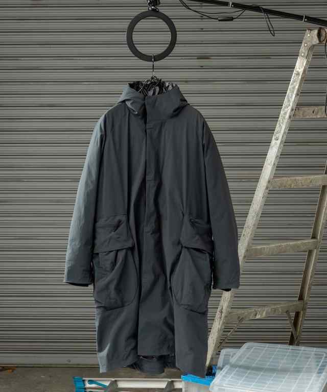 アルク フェニックス（alk phenix）/Zak coat III karu−stretch taffeta II ダウン ロングコート