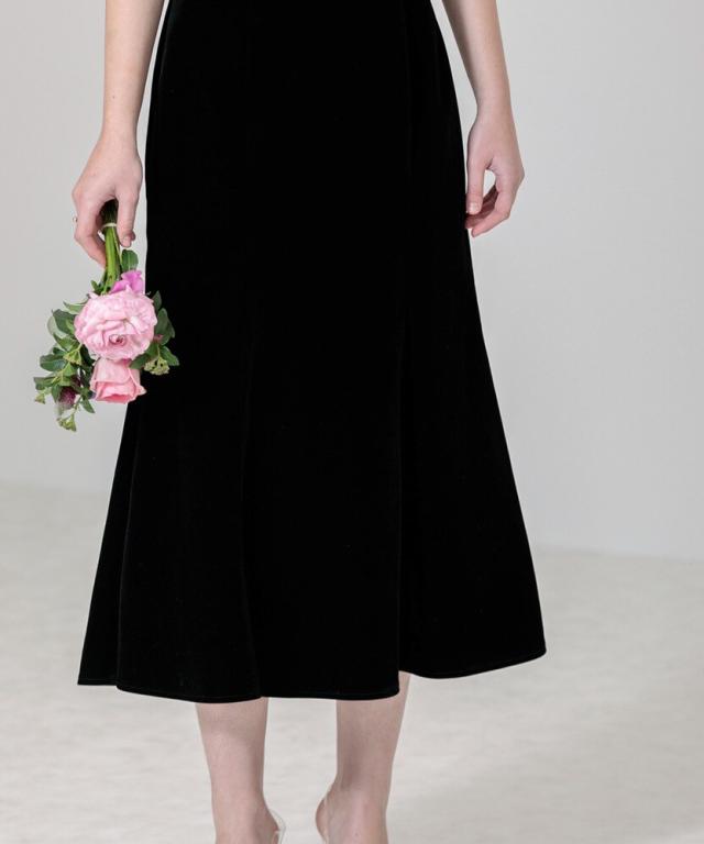 【タグ付き新品未使用品】LEJA ドット柄ボレロマーメイドワンピース 黒 レジャ（Leja）/【LEJA】ドット柄ボレロマーメイドワンピース