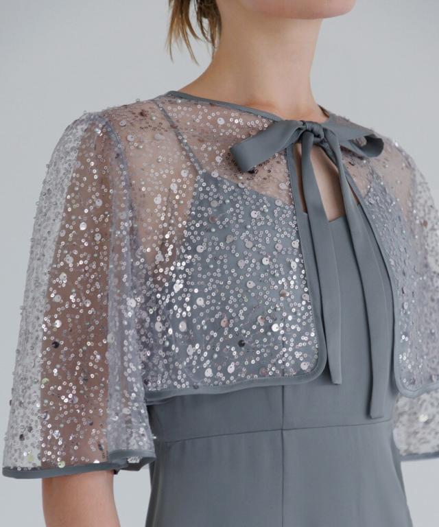 レジャ（Leja）/スパンコールビジューボレロマーメイドドレス