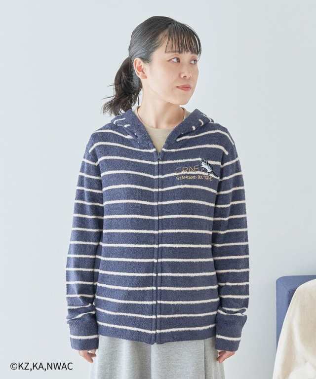 クラフトスタンダードブティック（CRAFT STANDARD BOUTIQUE）/【WEB限定】夜は猫といっしょ／ルームパーカー
