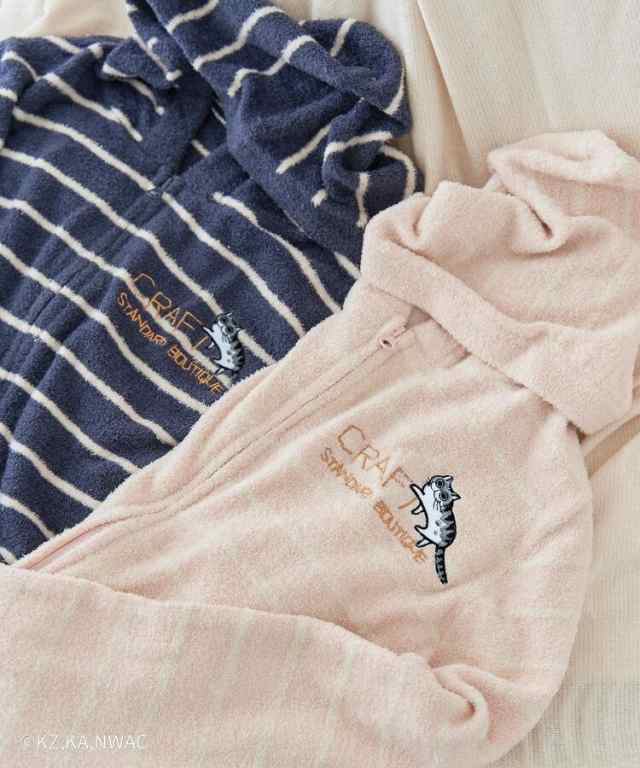 クラフトスタンダードブティック（CRAFT STANDARD BOUTIQUE）/【WEB限定】夜は猫といっしょ／ルームパーカー