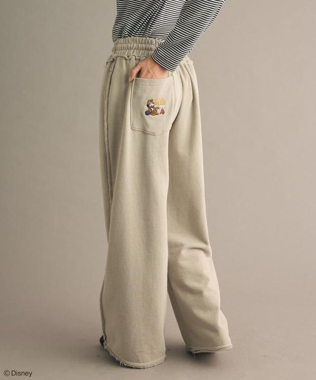 クラフトスタンダードブティック（CRAFT STANDARD BOUTIQUE）/Disney／ディズニー ヴィンテージライク刺繍スウェットパンツ【ユニセッ…