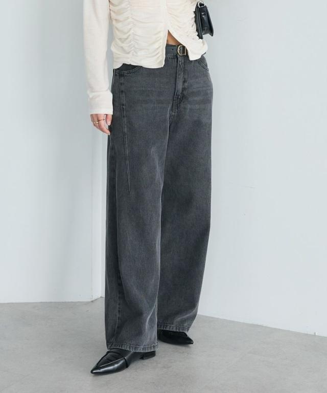 クラフトスタンダードブティック（CRAFT STANDARD BOUTIQUE）/ストレートワイドデニムパンツ