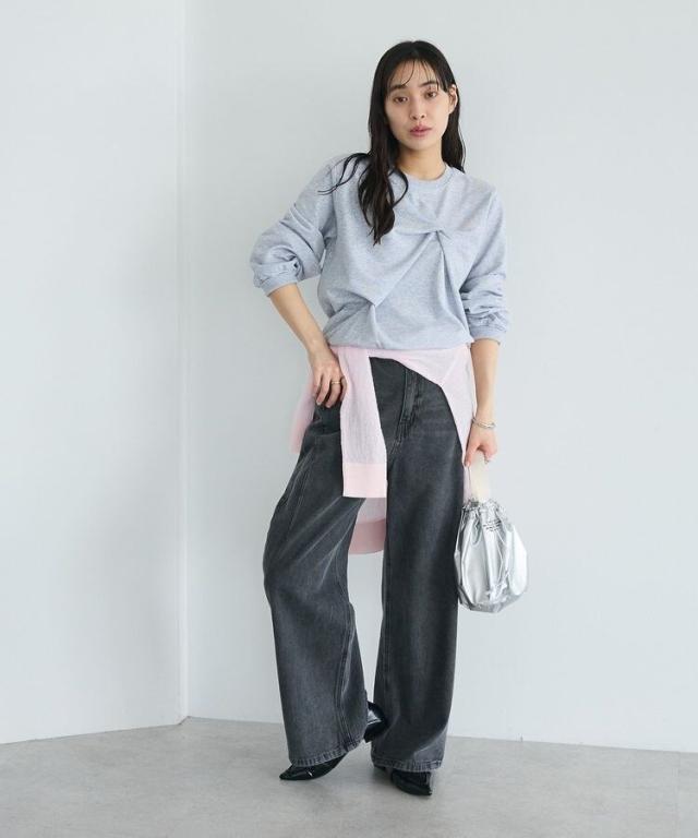 クラフトスタンダードブティック（CRAFT STANDARD BOUTIQUE）/ストレートワイドデニムパンツ