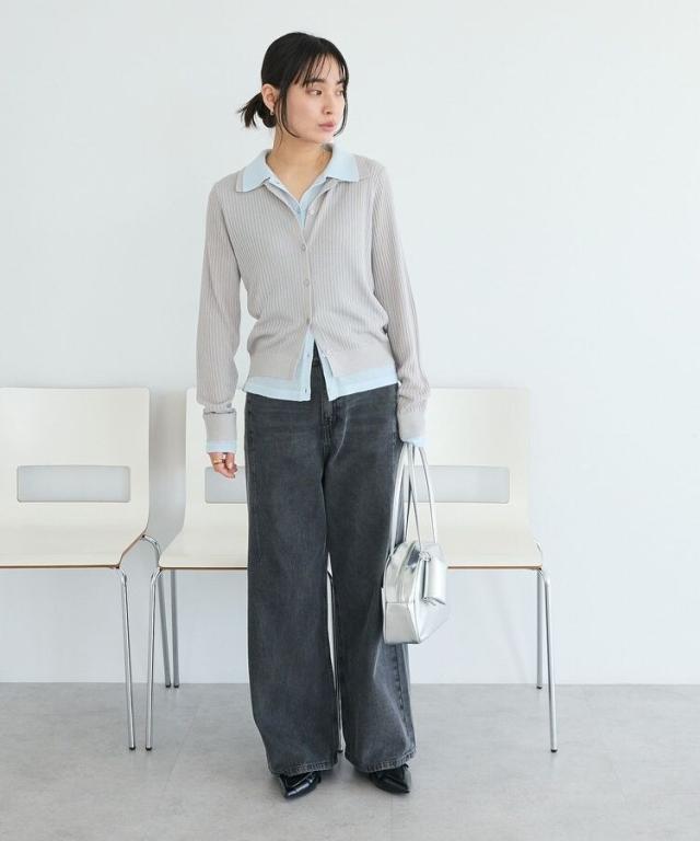 クラフトスタンダードブティック（CRAFT STANDARD BOUTIQUE）/ストレートワイドデニムパンツ