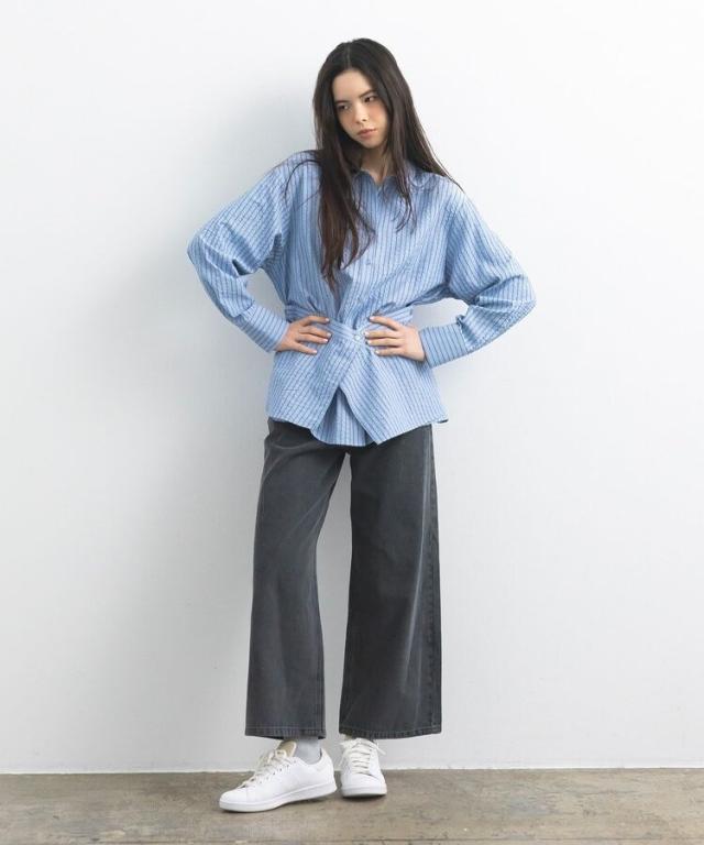 クラフトスタンダードブティック（CRAFT STANDARD BOUTIQUE）/ストレートワイドデニムパンツ