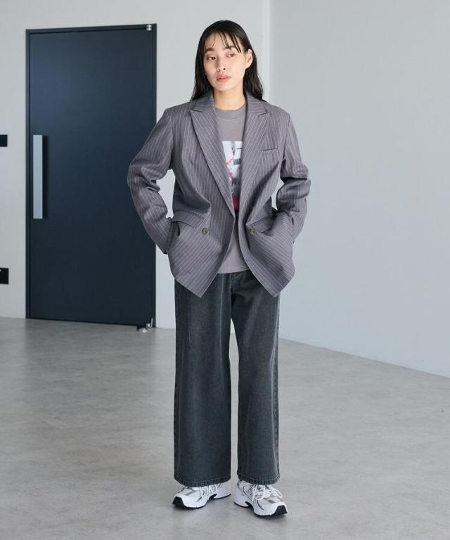 クラフトスタンダードブティック（CRAFT STANDARD BOUTIQUE）/ストレートワイドデニムパンツ