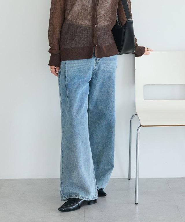 クラフトスタンダードブティック（CRAFT STANDARD BOUTIQUE）/ストレートワイドデニムパンツ