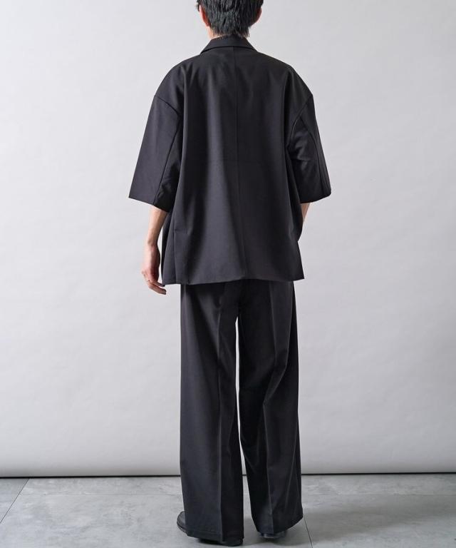 クラフトスタンダードブティック（CRAFT STANDARD BOUTIQUE）/半袖ダブルテーラードセットアップ／上下セット_13