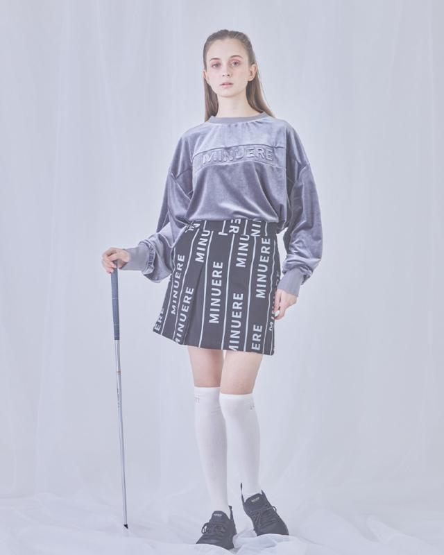 ミヌエール（minuere）/sweat skirt