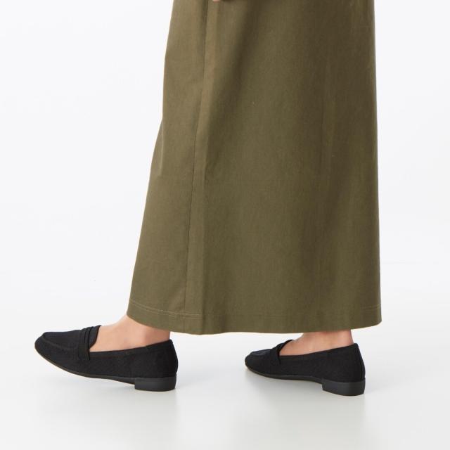 ケソウ（Kesou）/NEW【19．5〜27．0cm】1．5cmヒール ニットローファー