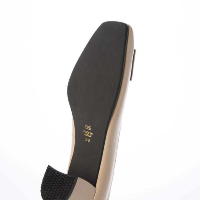 ハスキー（husky Co．Ltd．）/【牛革】デザインバックル 5．5cmヒール