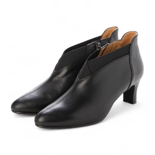 シプレ（CHYPRE）/25秋冬新作5．5cmラウンドトウシーリング仕様アンクルブーツ