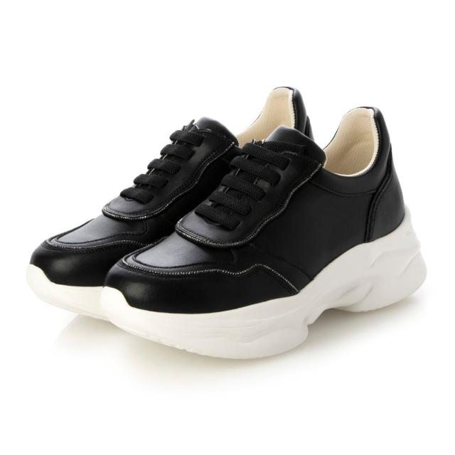 ミソペ（MISOPE）/24春夏新作 結ばない靴紐スニーカー （アイボリー）