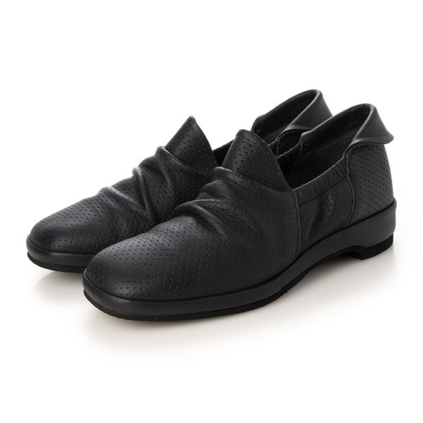 ディッシー（D’ICI）/【軽量】パンチングフラットシューズ