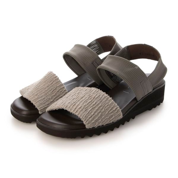 ディッシー（D’ICI）/【高機能】ダブルバンドフラットサンダル