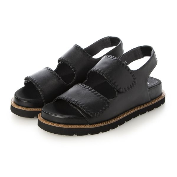 ディッシー（D’ICI）/【24春夏新作】ベルクロフラットサンダル