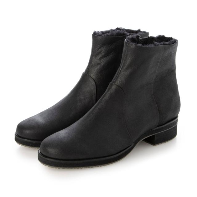 ディッシー（D’ICI）/プレーンボアショートブーツ