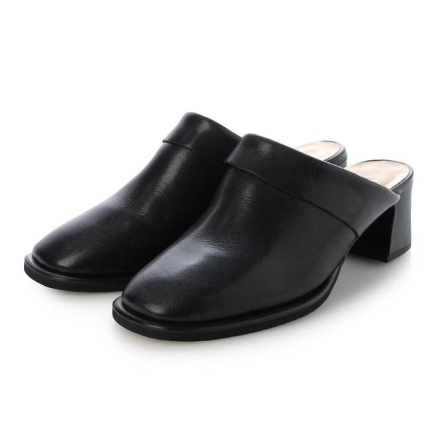 ディッシー（D’ICI）/クラシカルチャンキーヒールミュール