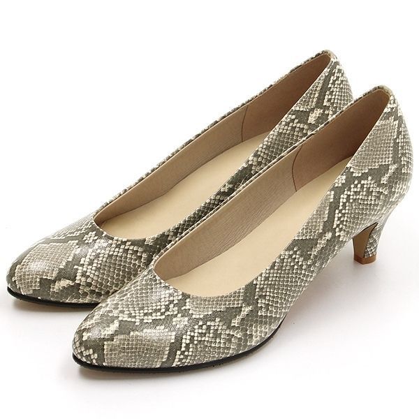 An ideal（An ideal）/【ミドル幅/5cmヒール】セミオーダーパンプスの