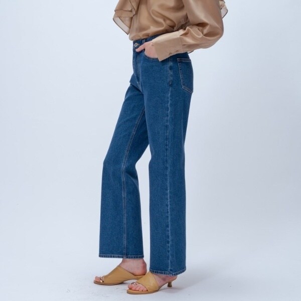 クロエンス（cloenc）/【マシンウォッシュ】ストレッチデニムフレアパンツ_5