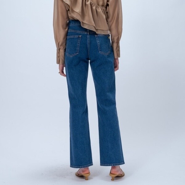 クロエンス（cloenc）/【マシンウォッシュ】ストレッチデニムフレアパンツ_6