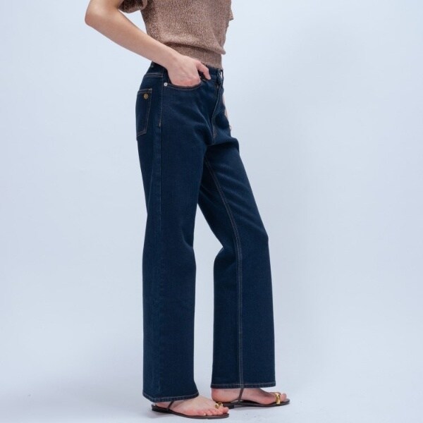 クロエンス（cloenc）/【マシンウォッシュ】ストレッチデニムフレアパンツ_11