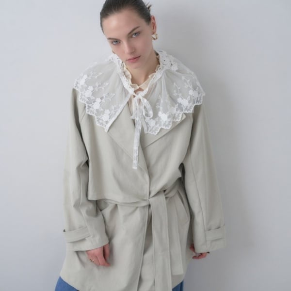 クロエンス（cloenc）/ショートトレンチコート_3