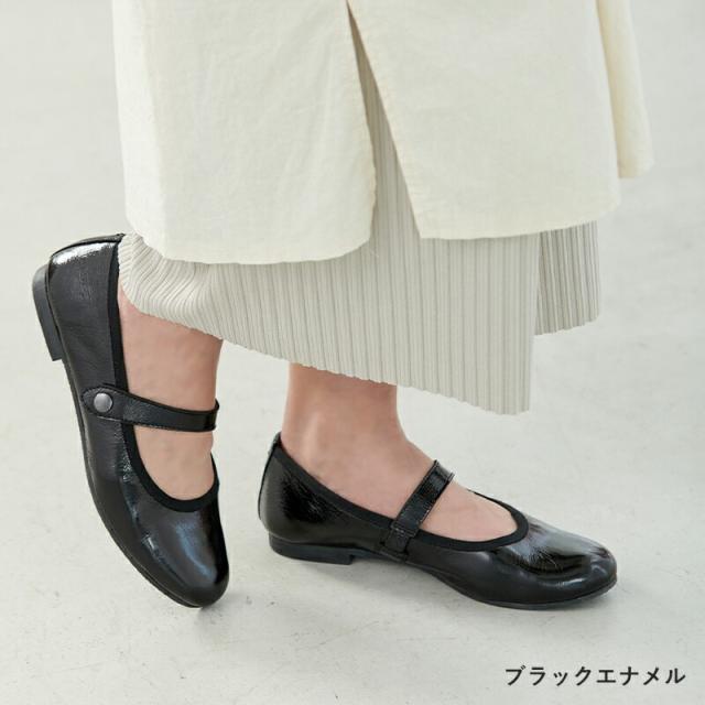 ゾック（ZOCCU）/ストラップシューズ レディース 本革 フラット