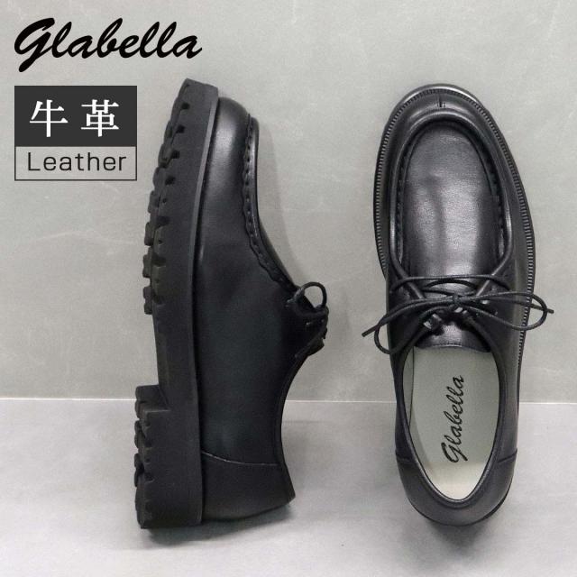 グラベラ（glabella）/本革 カウレザー チロリアン モカシン ドレスシューズ