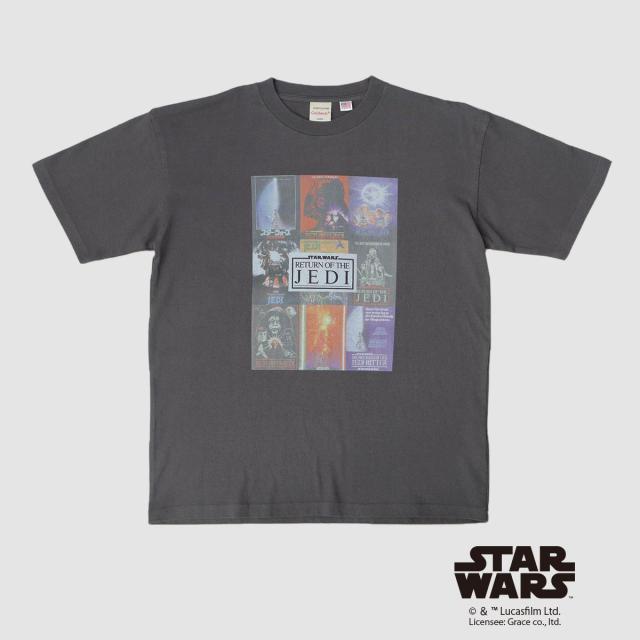 グッドウェア（Goodwear）/STAR WARS コラージュプリント Tシャツ ビッグシルエット エピソード6 ジェダイの復帰_2