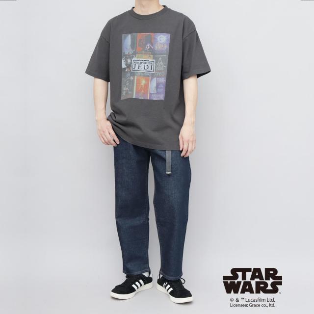 グッドウェア（Goodwear）/STAR WARS コラージュプリント Tシャツ ビッグシルエット エピソード6 ジェダイの復帰_8