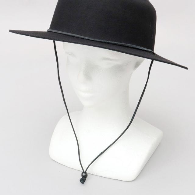 レックハッター（ReqHatter）/ハット サファリハット 帽子 あご紐付き ウール つば広 ワイドブリム 秋 冬 アドベンチャーハット_7