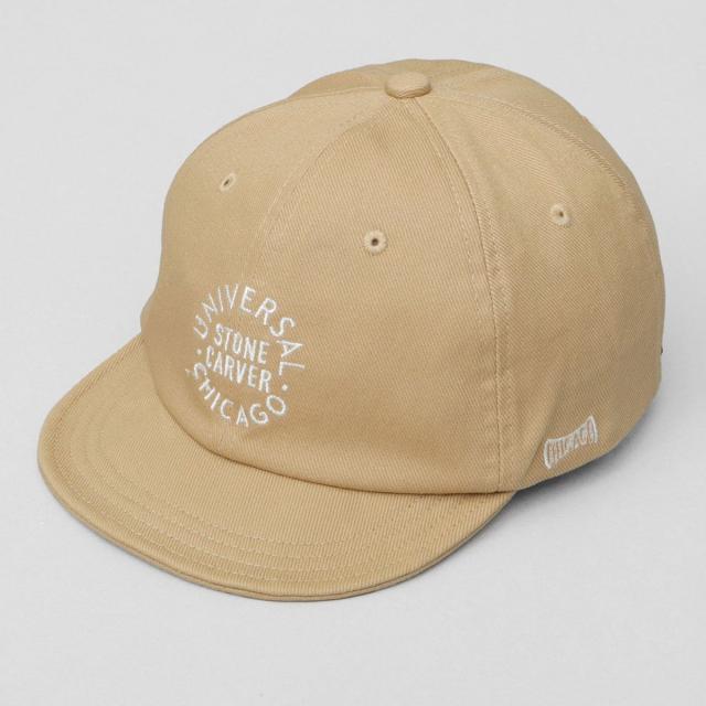【ほぼ新品】値下げUni&co ユニアンドコー キャメル M UNIVERSAL OVERALL キャップ 帽子 「UNIVERSAL OVERALL