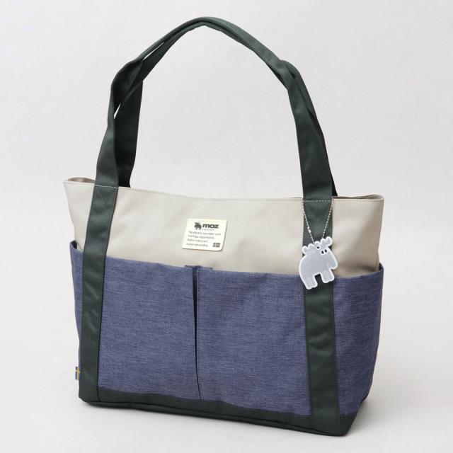 モズ（moz）/トートバッグ キャンバスバッグ 大きめ 大容量 リフレクト